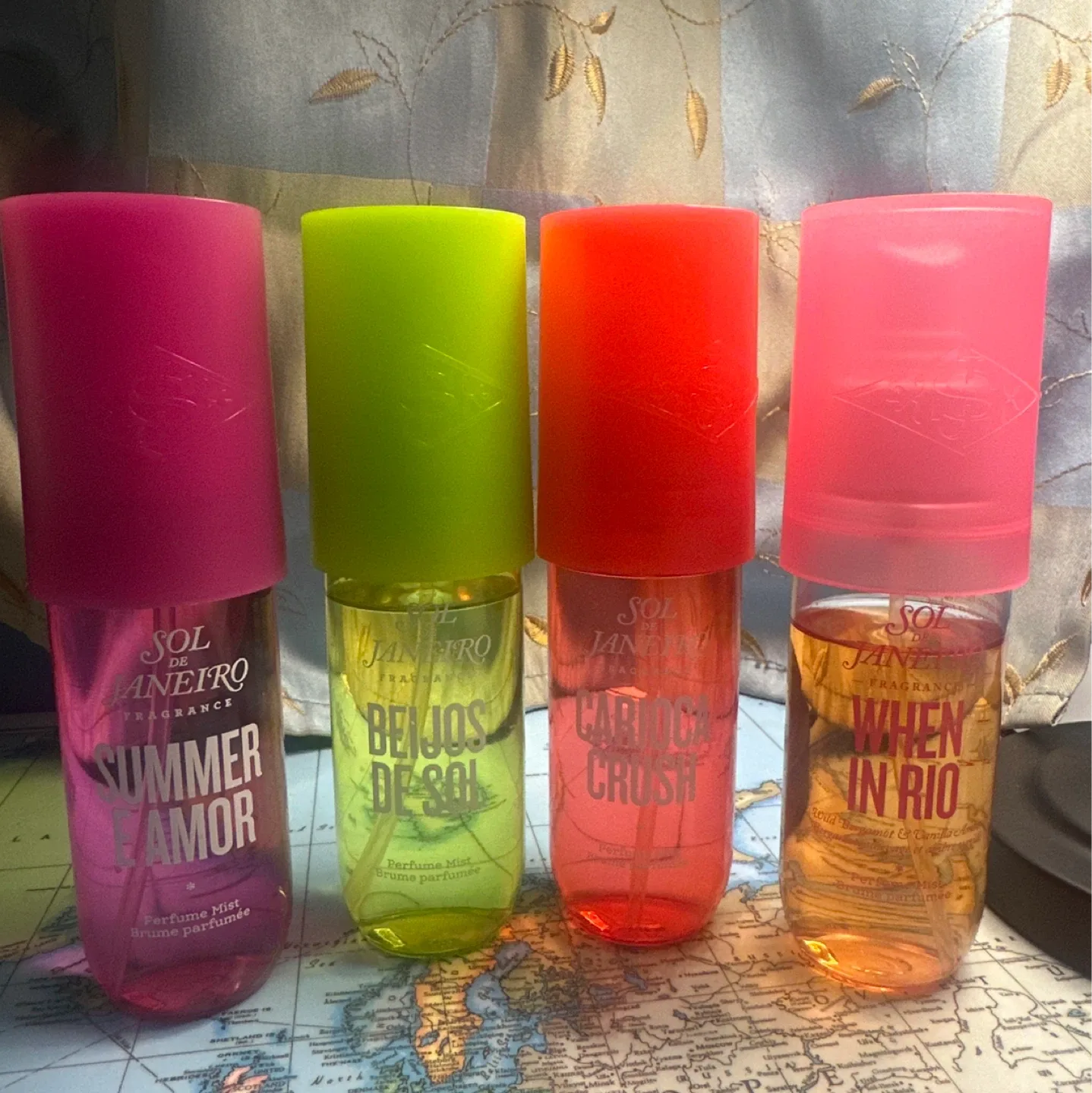 Sol de Janeiro💛💚🩷Fragrance Mist Set