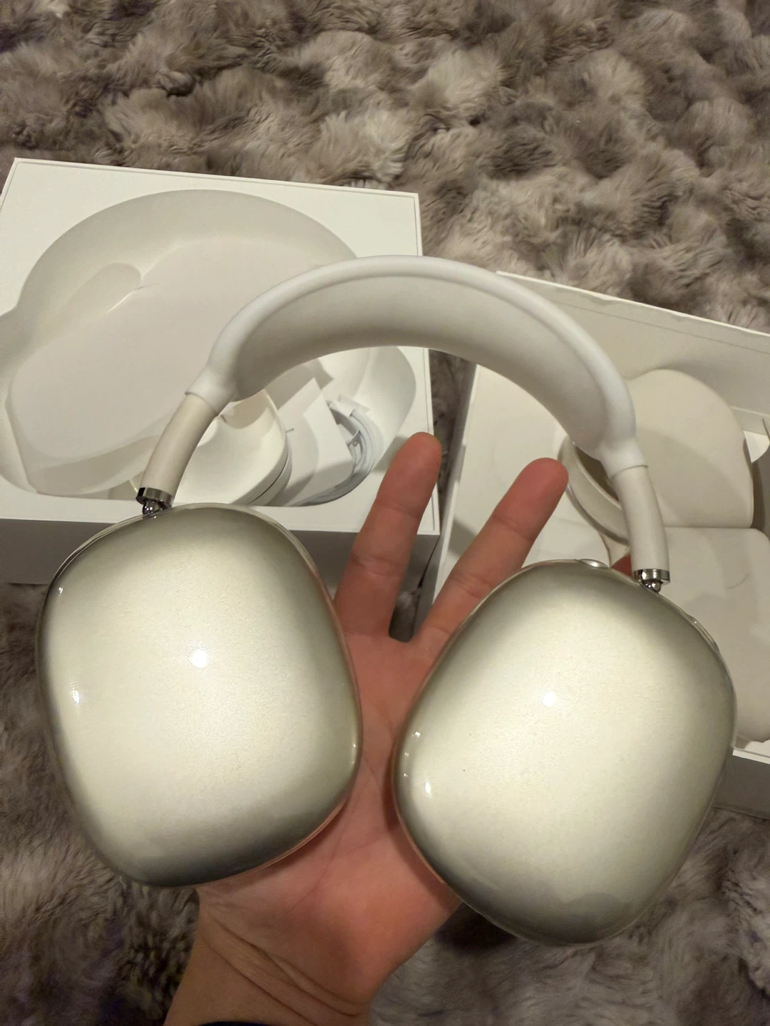 Apple Airpods Max - White - With Box - photo 3