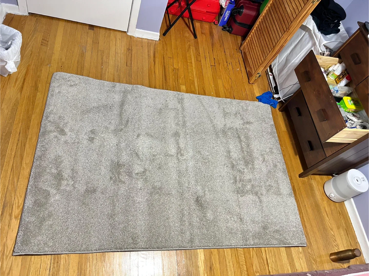 Bellissimo 4x6 Grey Area Rug image indicator(3)