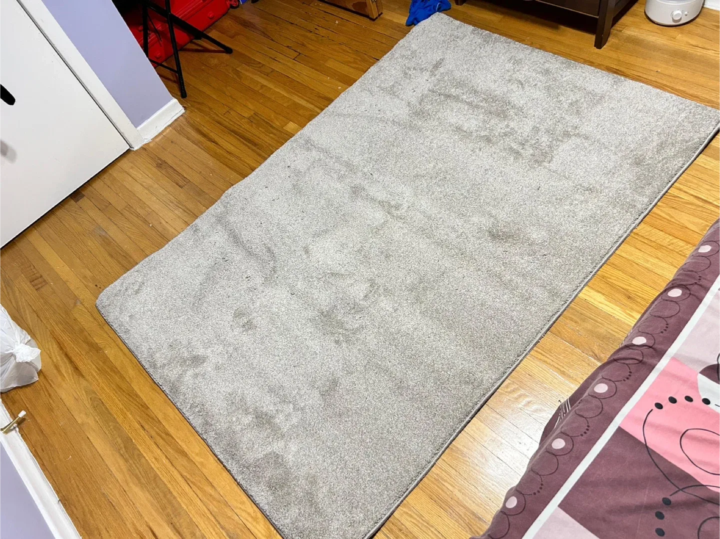 Bellissimo 4x6 Grey Area Rug image indicator(4)