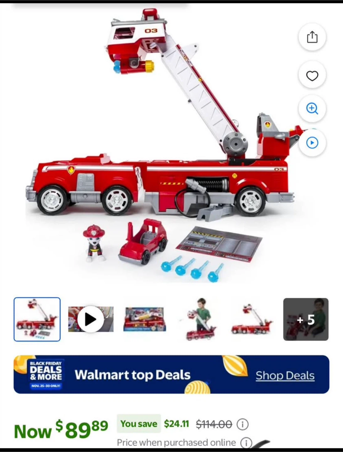 Paw Patrol Marshall's Transforming Fire Truck - photo 3