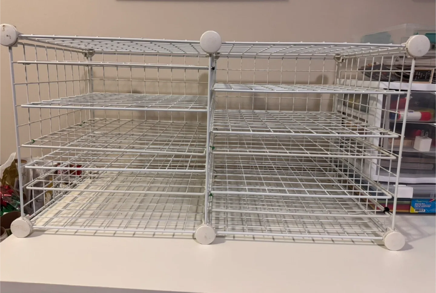 White Wire Scrapbook paper storage image indicator(3)