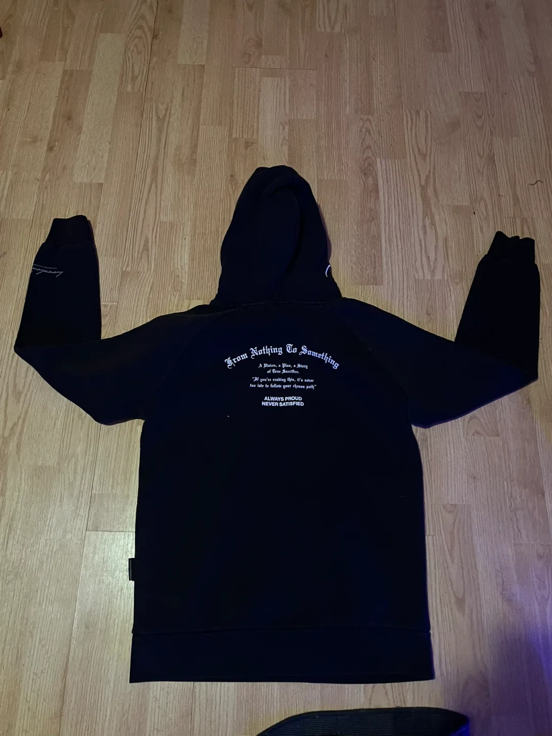 Hoodrich Black Hoodie - Size S image indicator(2)