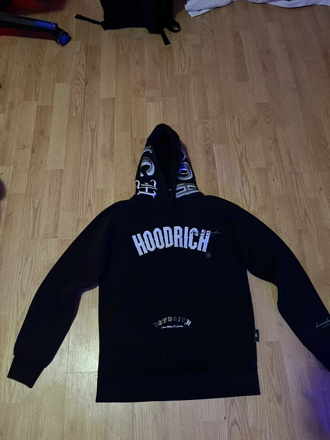 Hoodrich Black Hoodie - Size S