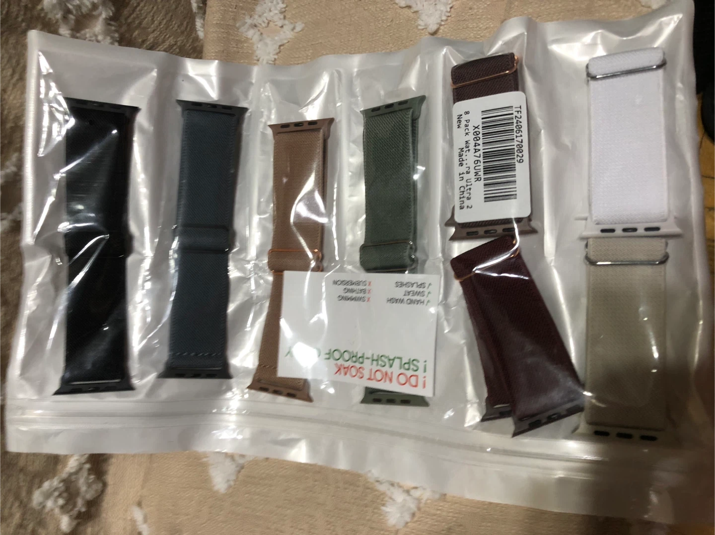 New Apple Watch Band 8-Pack - Various Colours - photo 3