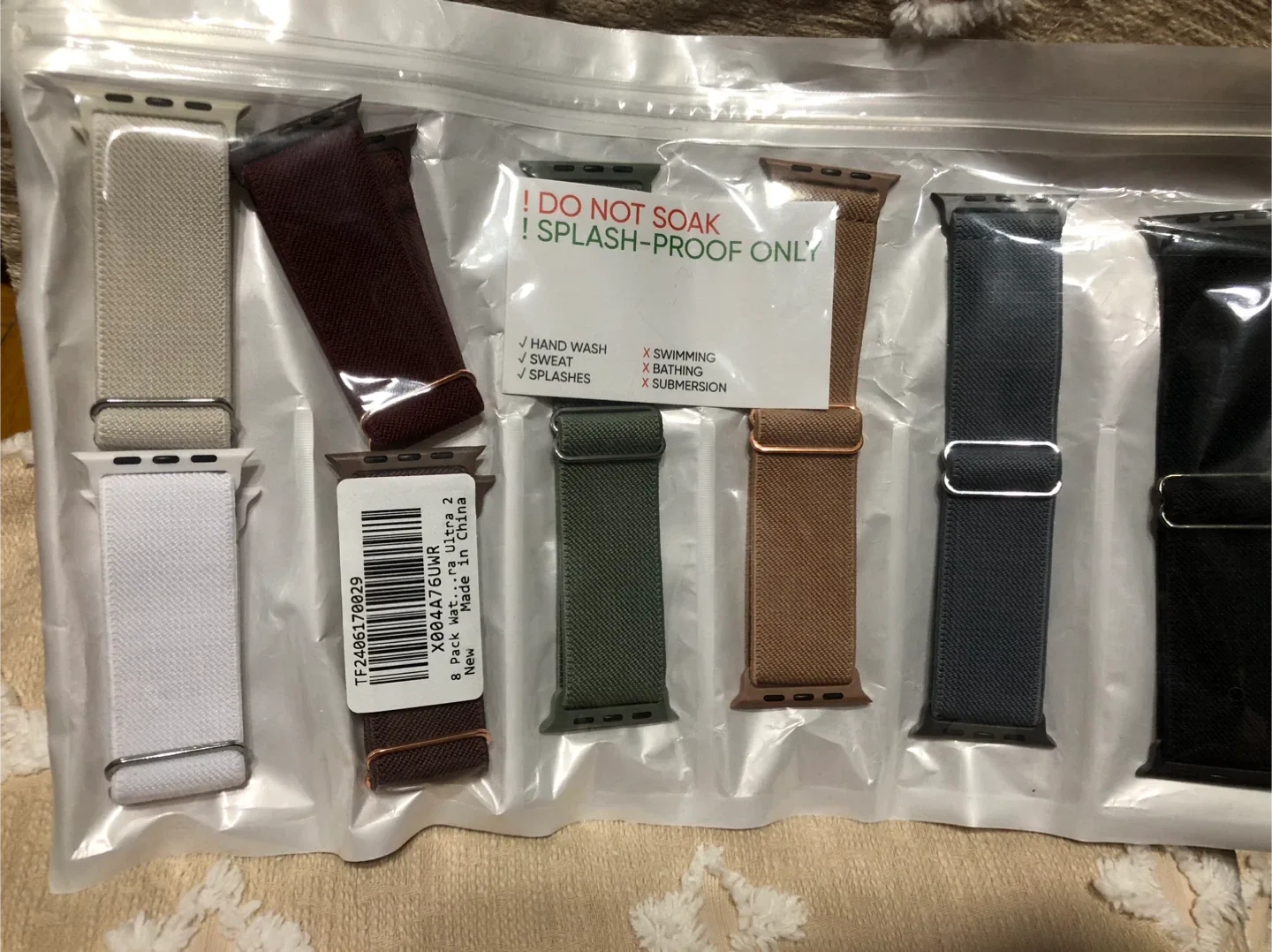 New Apple Watch Band 8-Pack - Various Colours image indicator(4)