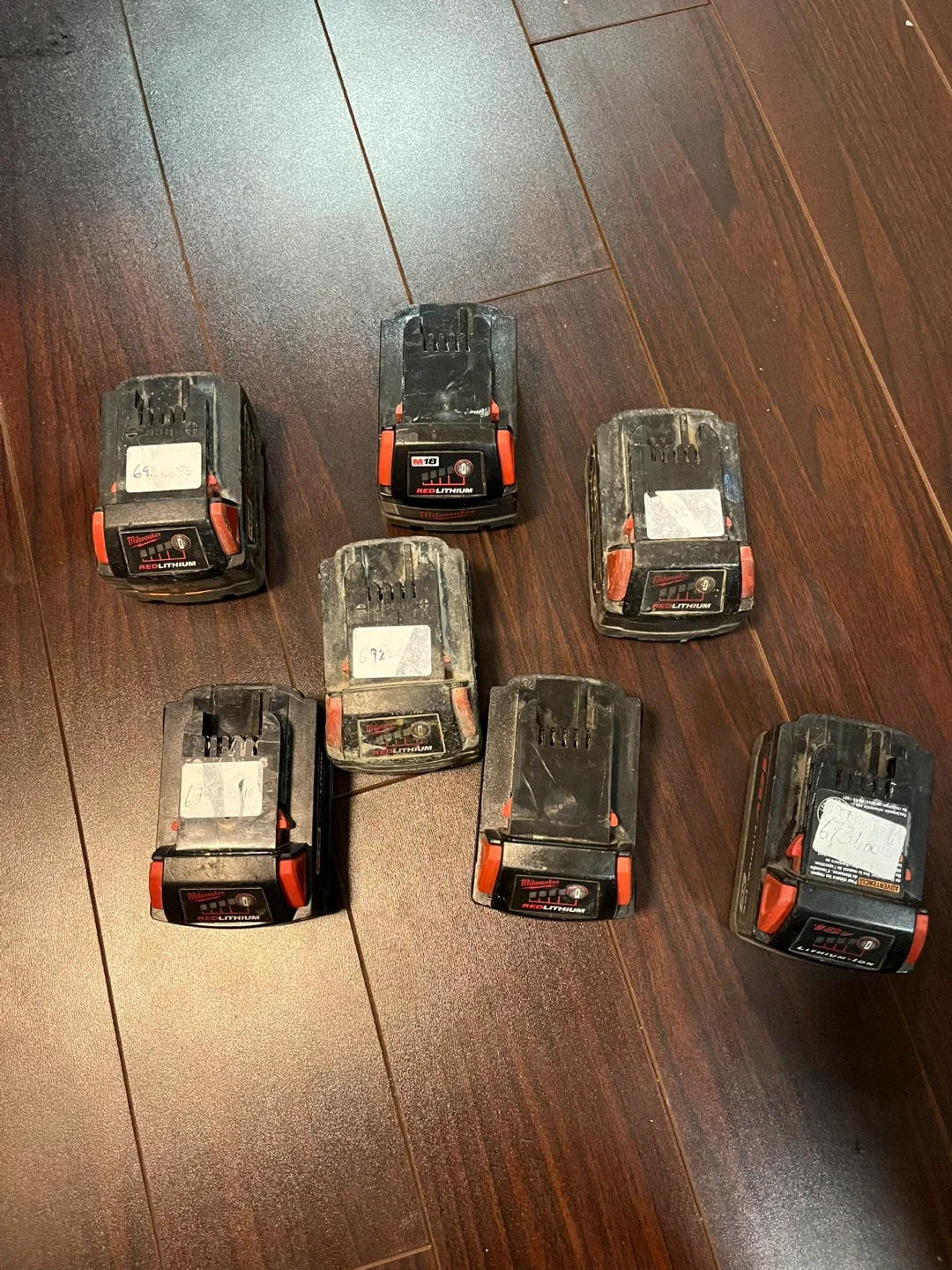 Not working Milwaukee M18 REDLITHIUM XC Batteries