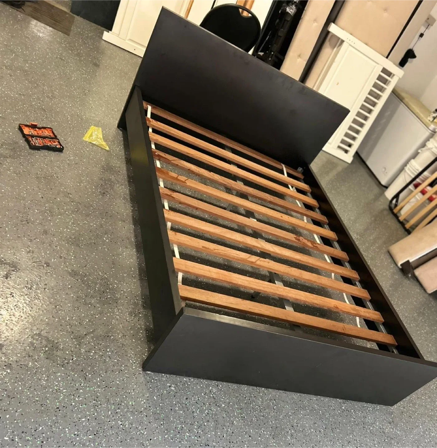 Black Bed Frame - double  Size