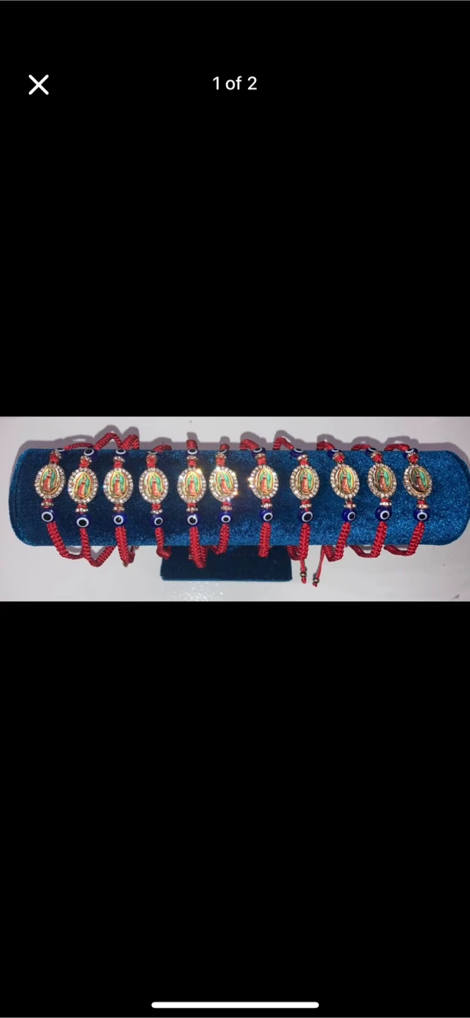 Pulseras de La Virgen de Guadalupe