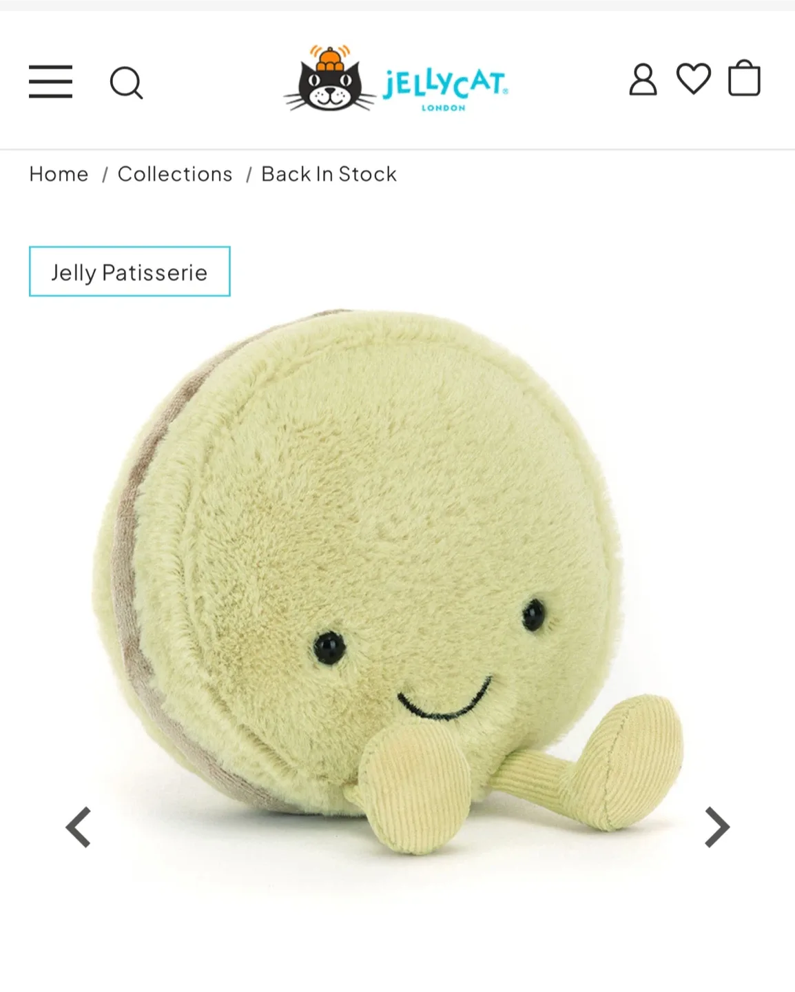 Amusables  Max Macaron Jellycat