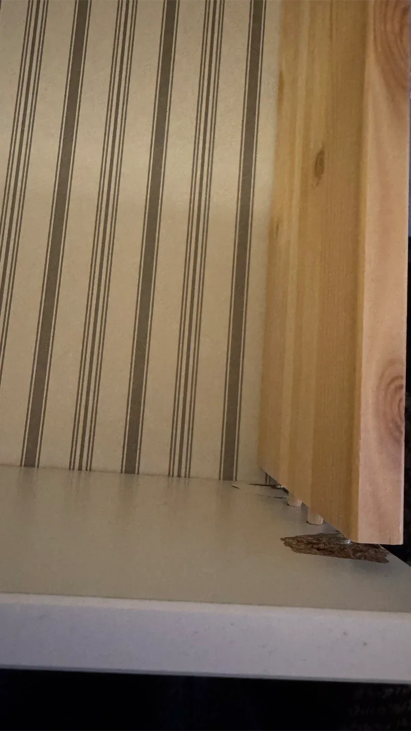 IKEA HEMNES 8-drawer dresser + glass table top (white) image indicator(8)