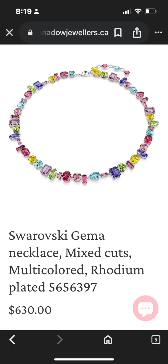 Swarovski  Gema Multi-Coloured image indicator(5)