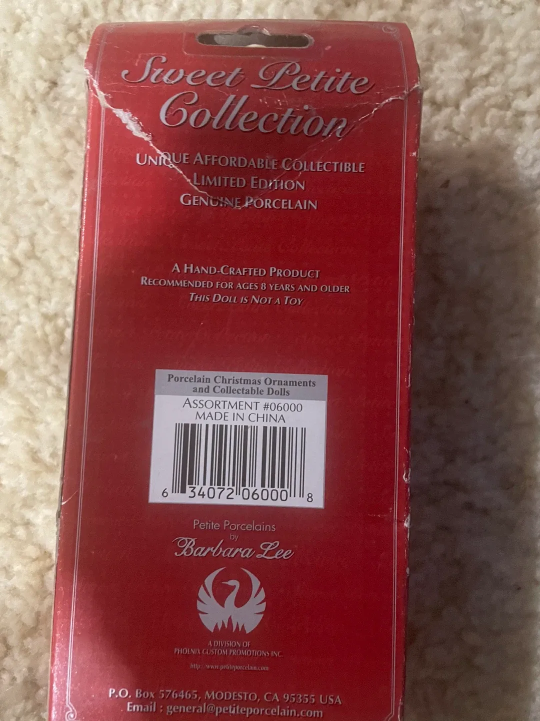 Barbara Lee Porcelain Doll - Carla image indicator(2)