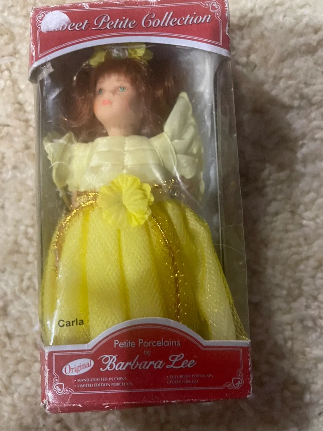 Barbara Lee Porcelain Doll - Carla