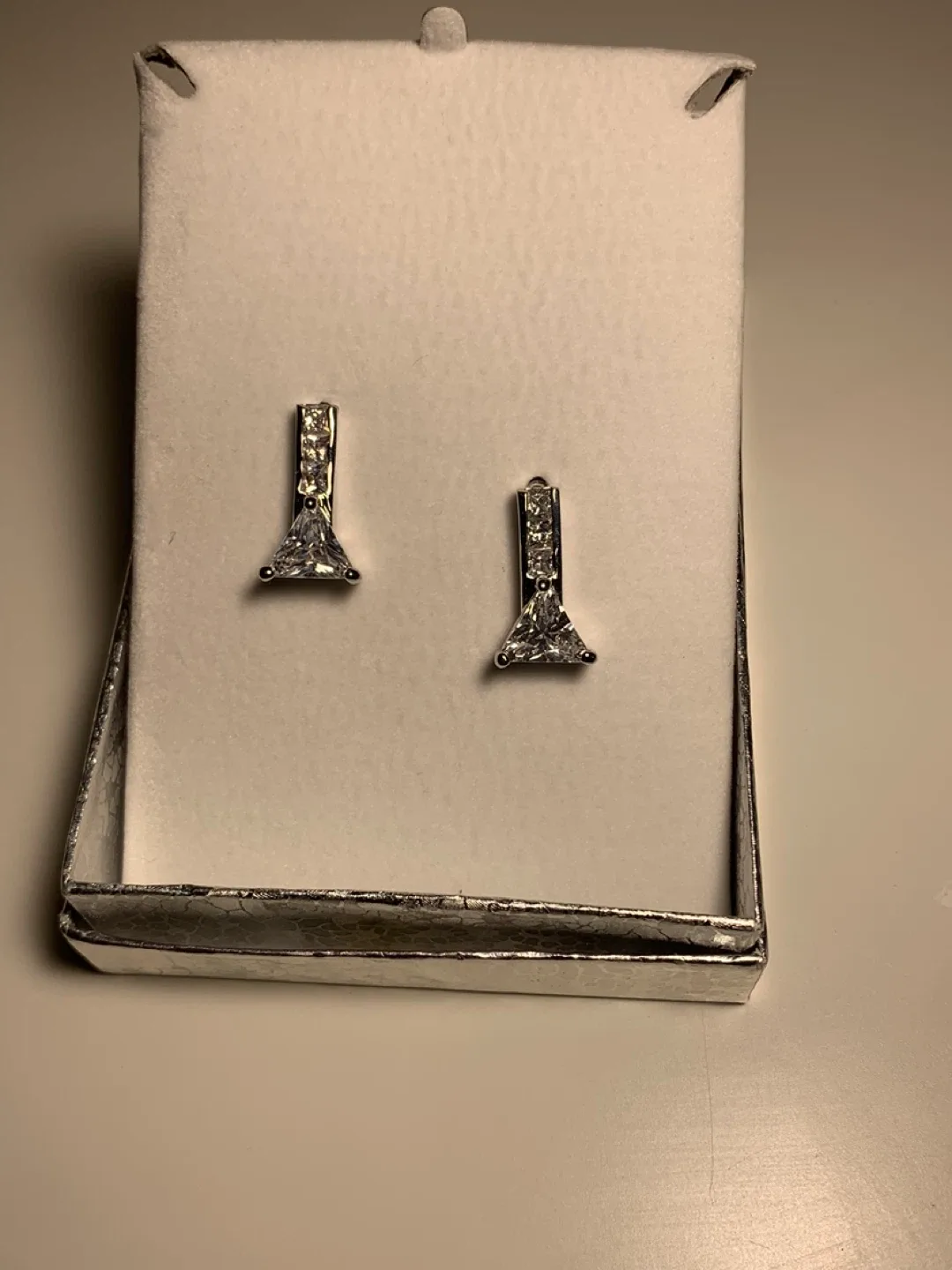 Swarovski Earrings in Box #Cleanout image indicator(2)