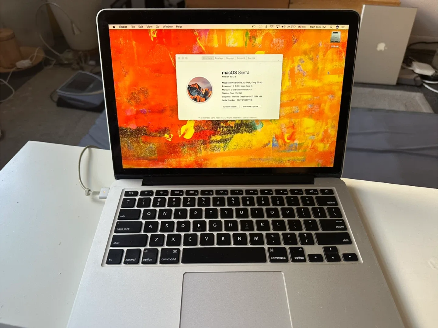 MacBook Pro 13-inch (Early 2015) image indicator(3)