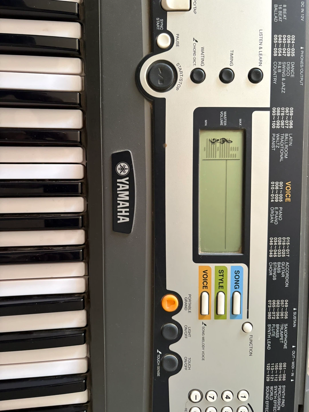 Yamaha PSR-E323 Keyboard with Stand - photo 4