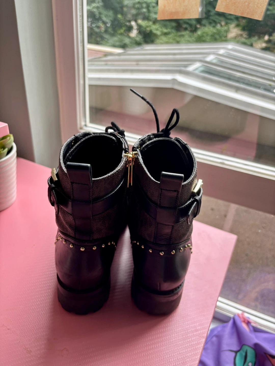 Michael Kors Brown Combat Boots - photo 3