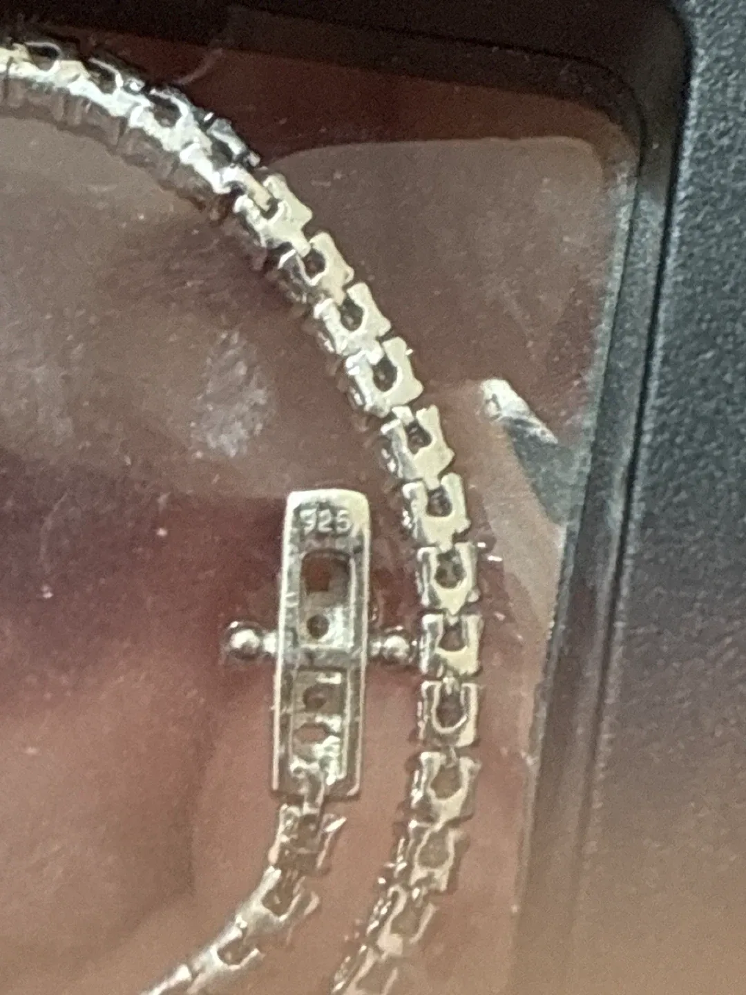 ✨925 STERLING SILVER - MOISANITE TENNIS BRACELET✨ image indicator(4)