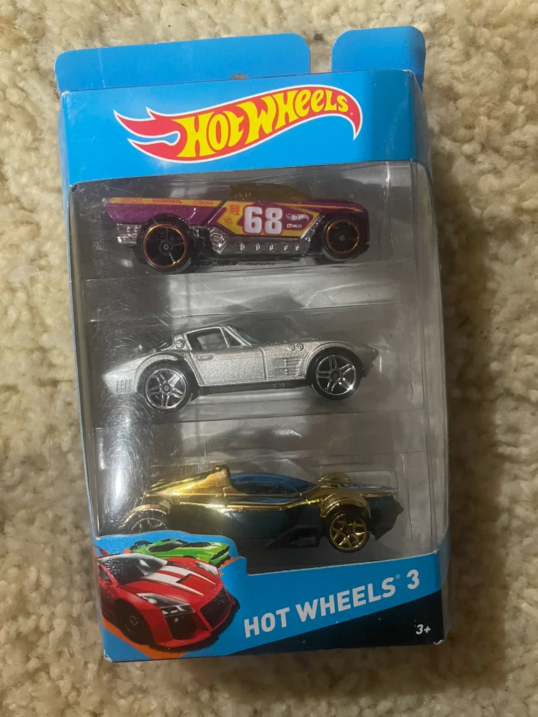 Hot Wheels 3-Car Pack - New in Box!