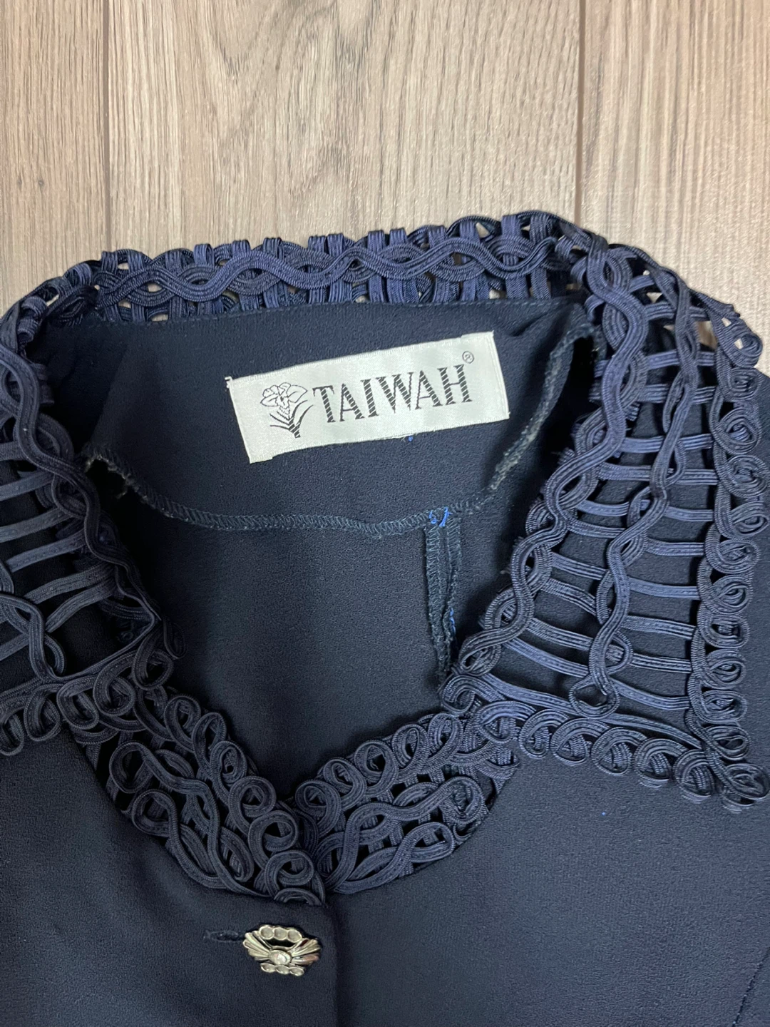 Yaz Navy Blue Blouse Size M - photo 4
