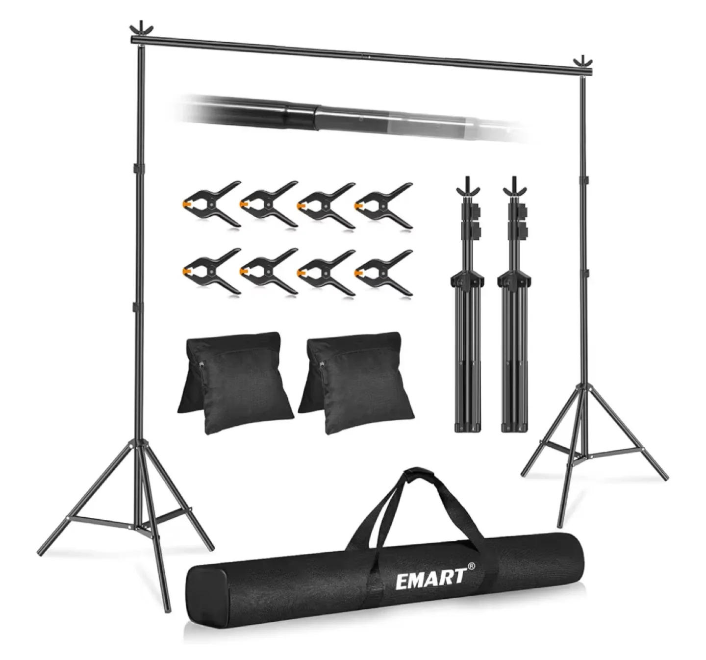 Backdrop Stand Kit (10 × 7ft) (W × H)
