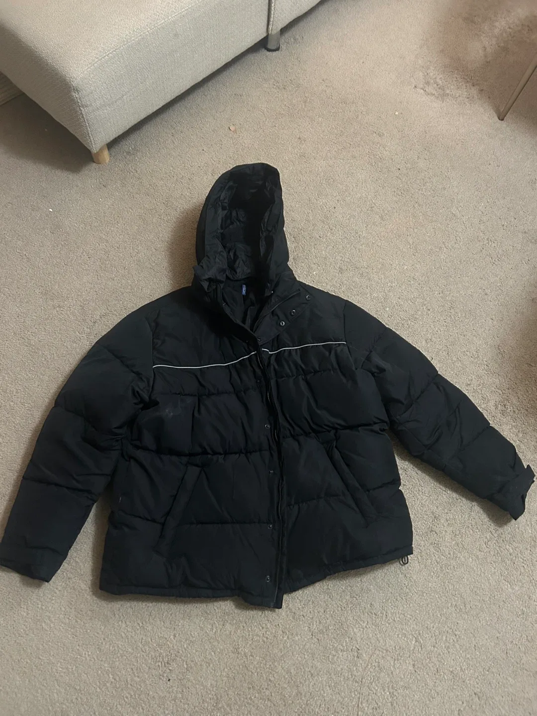 H&M Black Puffer Jacket