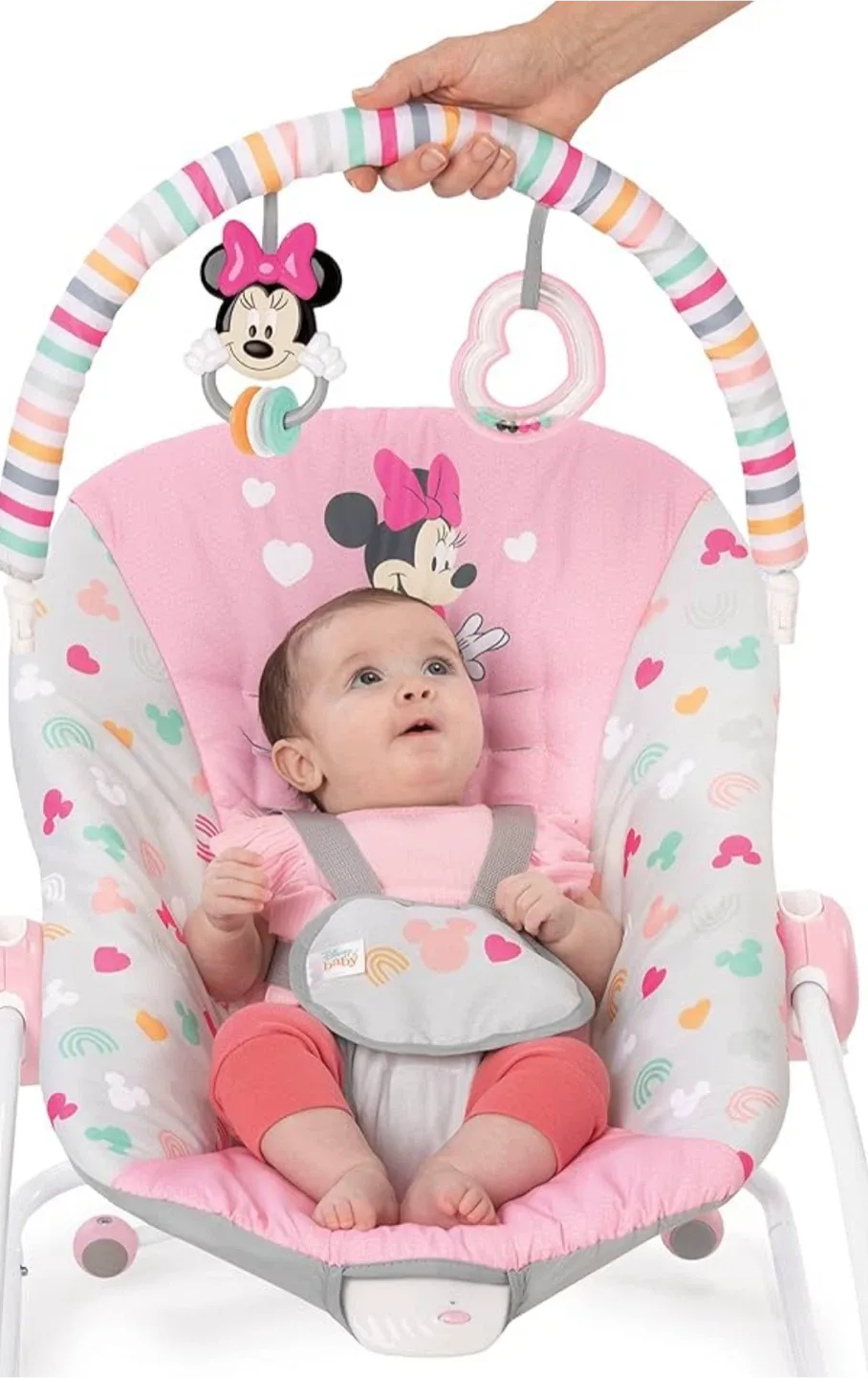 Disney Baby Minnie Mouse Bouncer image indicator(2)