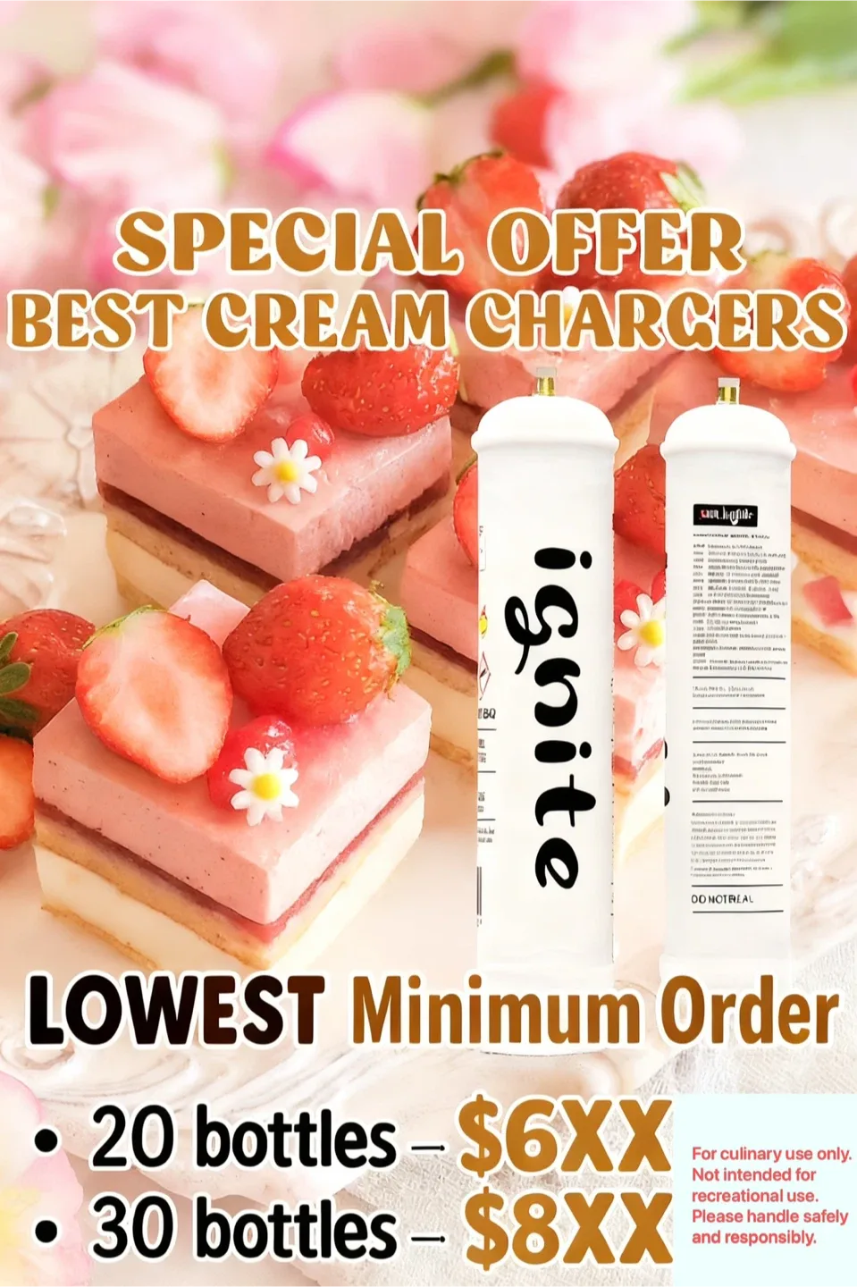 Ignite Cream Chargers