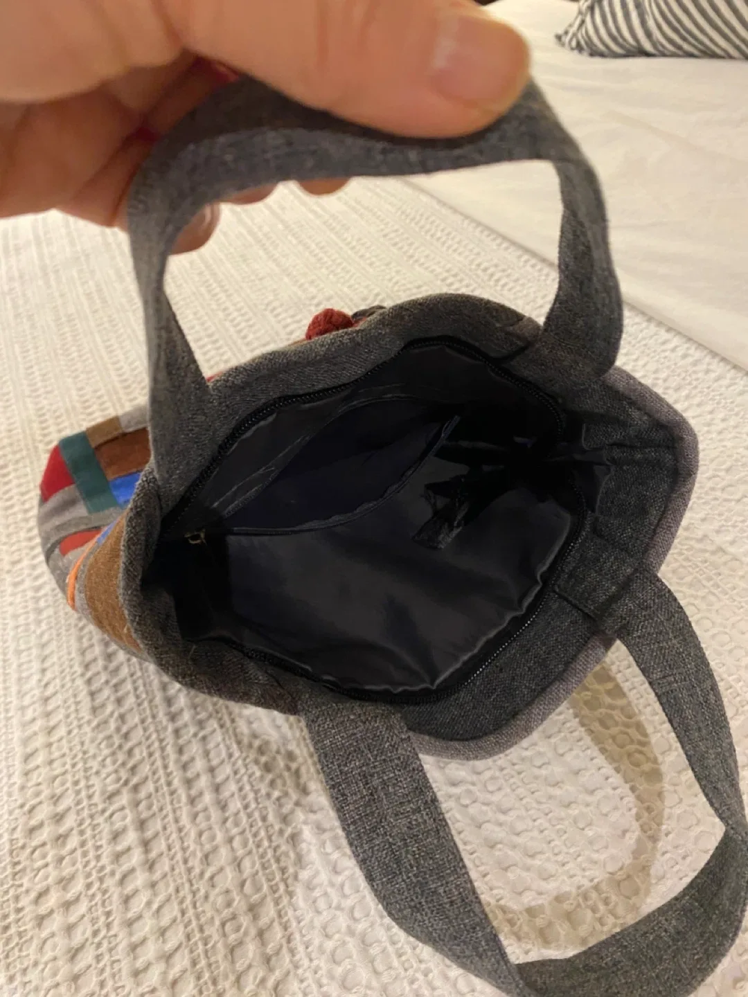 Patchwork Tote Bag image indicator(3)