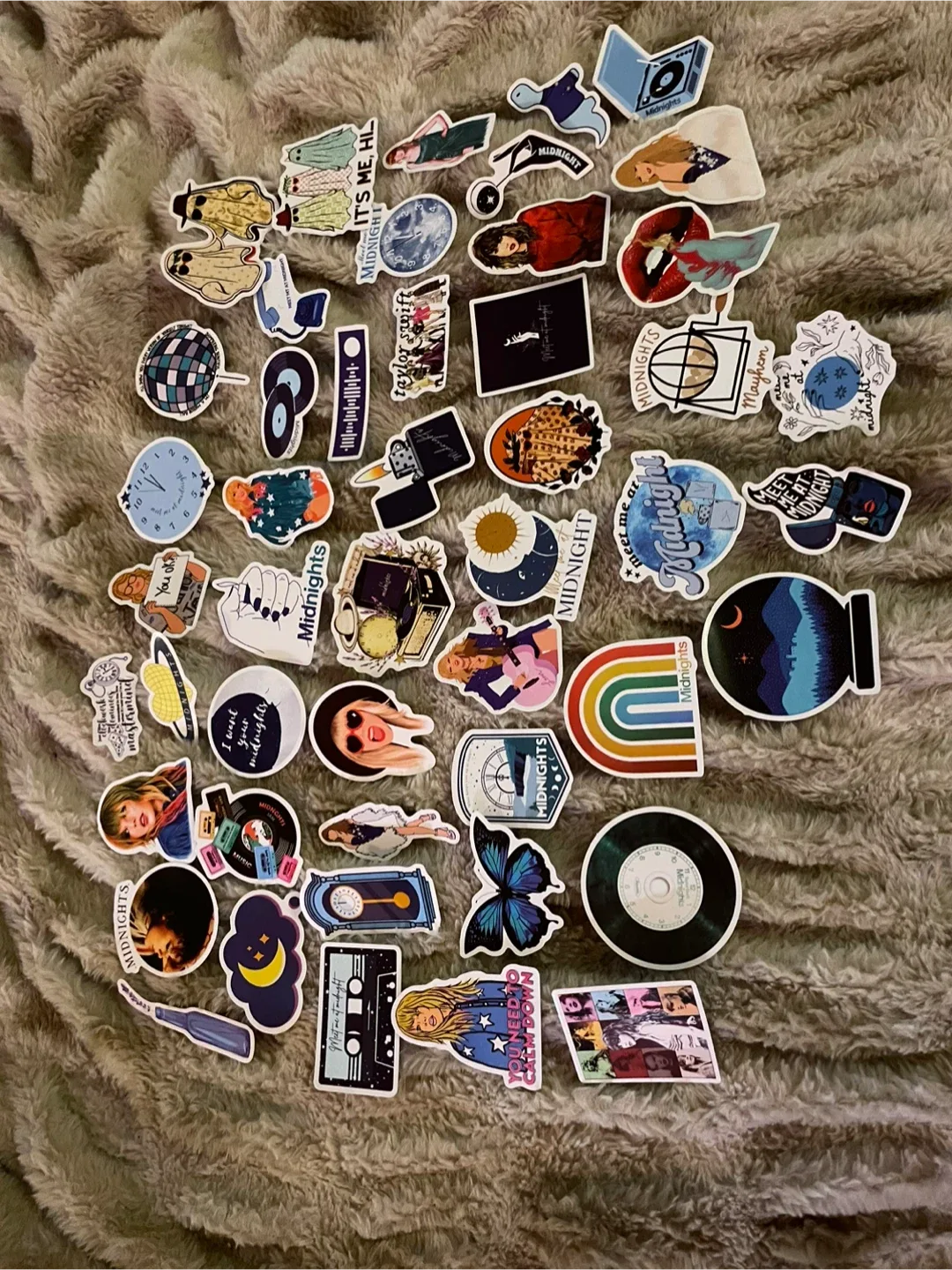Taylor Swift Midnights Album Stickers