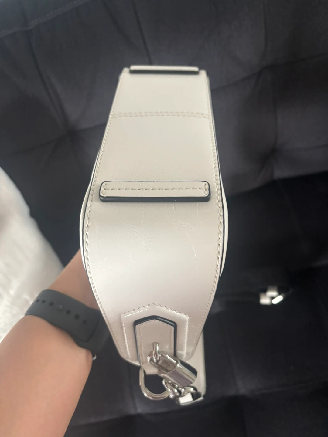 Marc Jacobs White Leather Shoulder Bag - photo 3