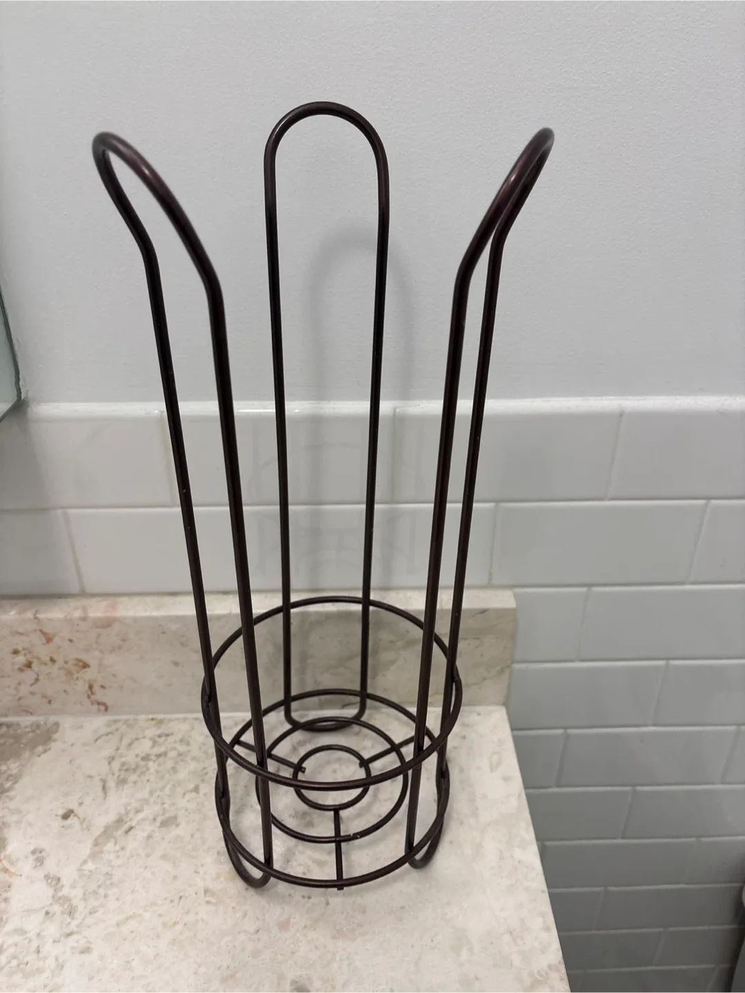 Toilet Paper Holder - Bronze Finish- New image indicator(2)