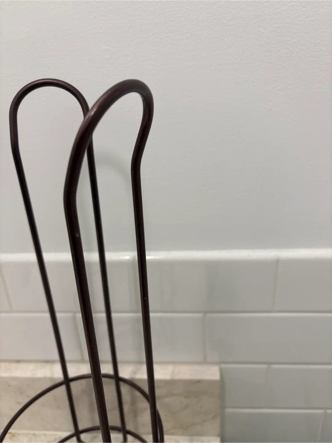 Toilet Paper Holder - Bronze Finish- New image indicator(4)