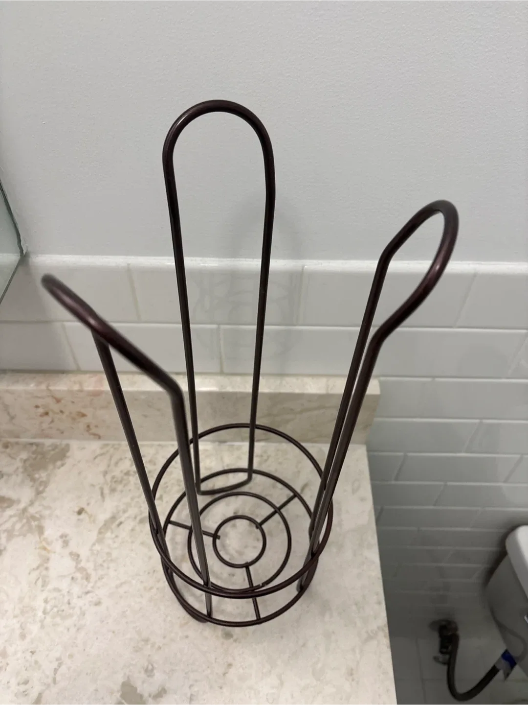 Toilet Paper Holder - Bronze Finish- New image indicator(6)