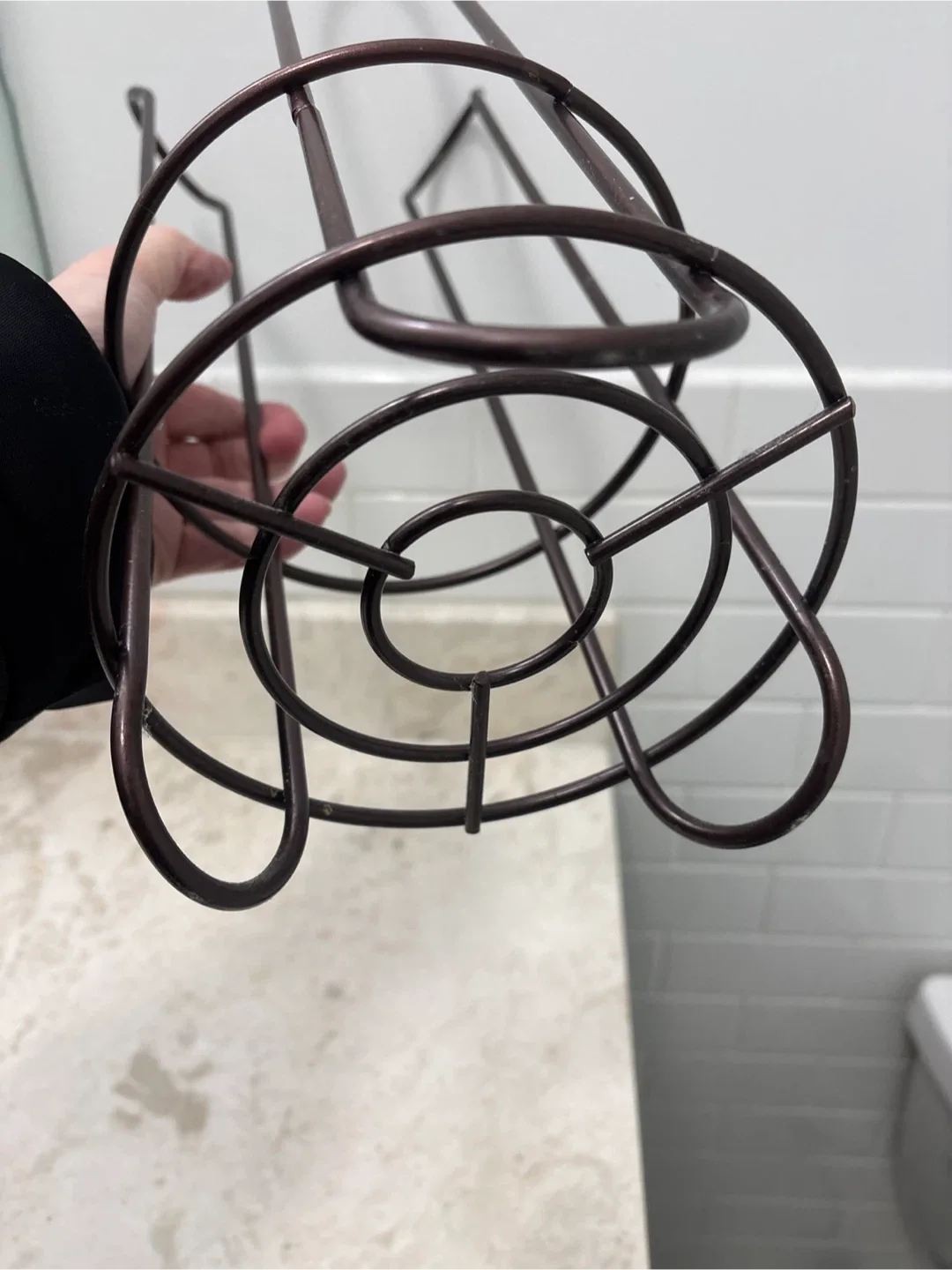 Toilet Paper Holder - Bronze Finish- New image indicator(5)