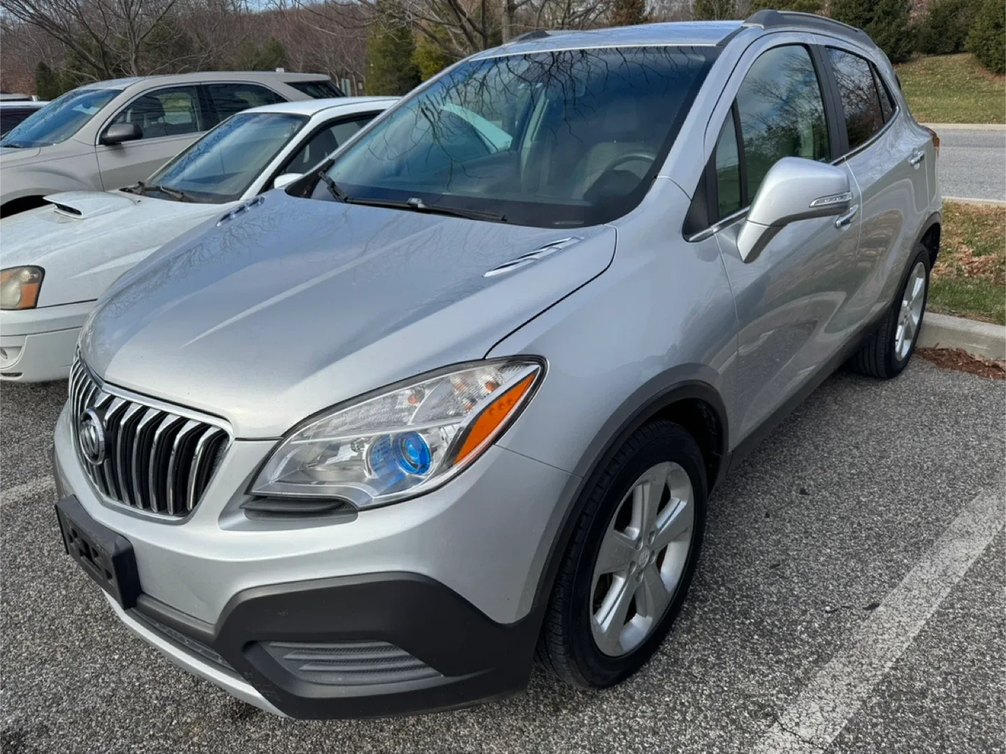 15 Silver Buick Encore SUV 1.4L, Camera!!!