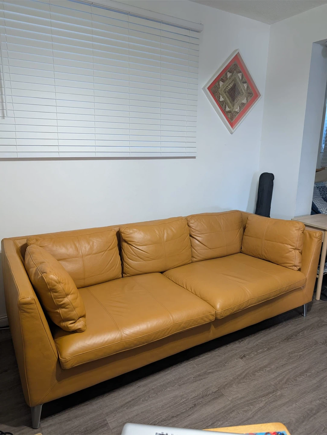 Leather sofa