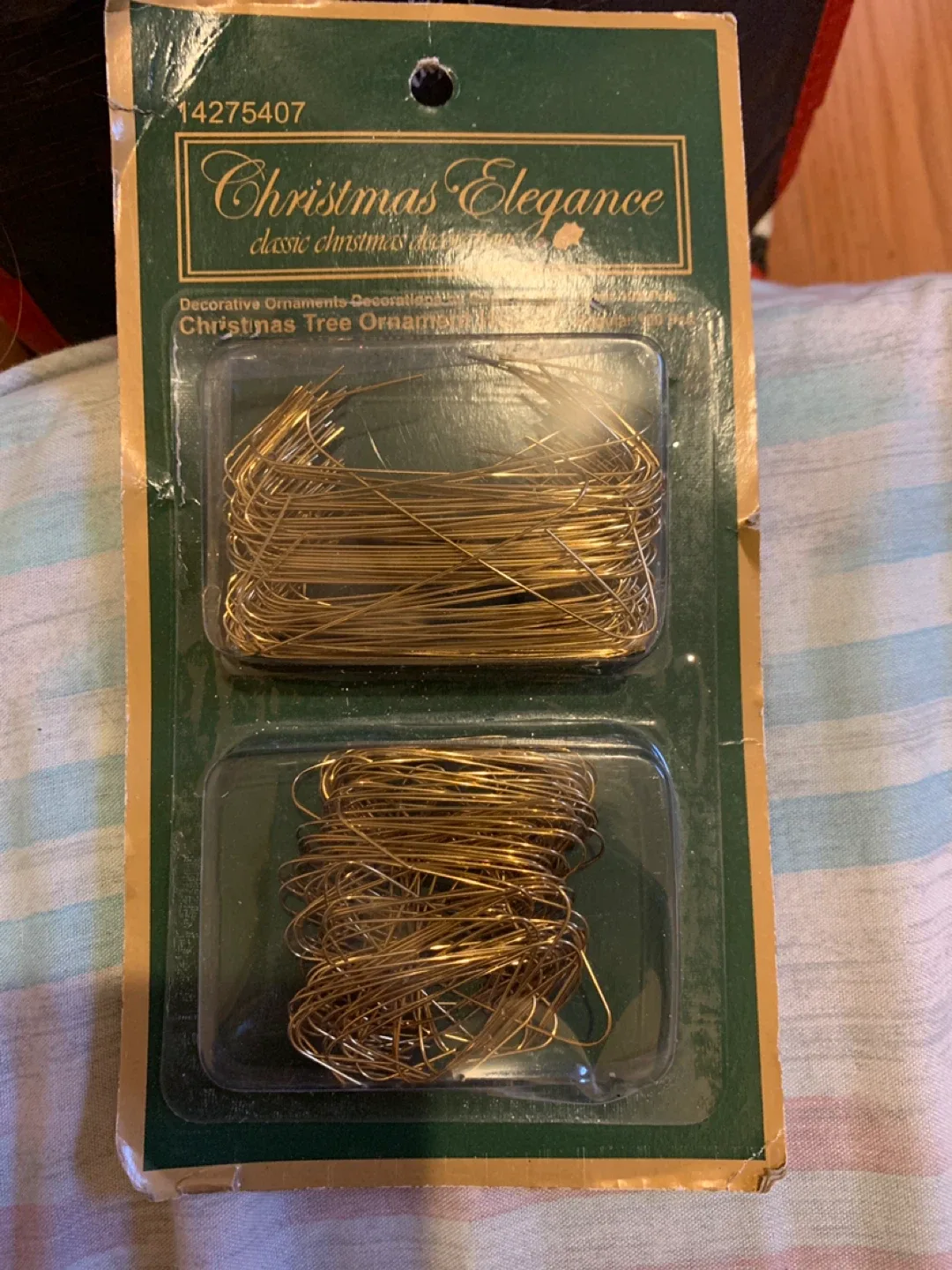 Christmas Elegance Tree Ornament Hooks