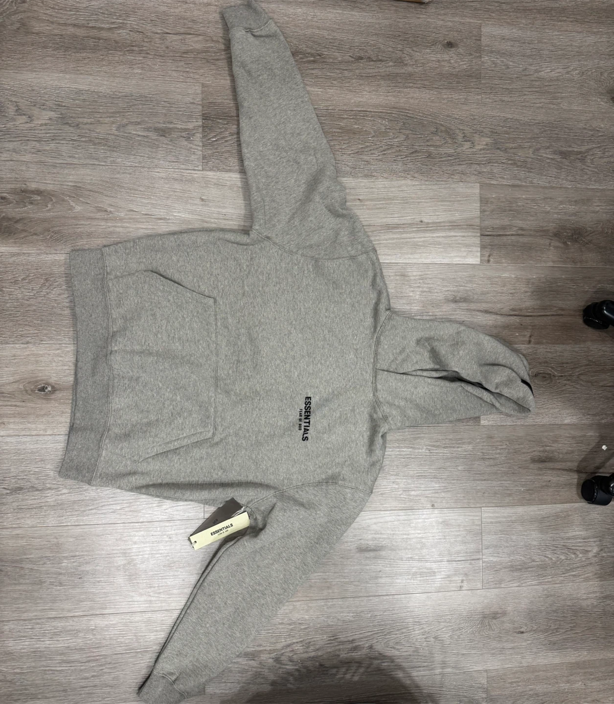 Essentials Fear of God Grey Hoodie - Size S