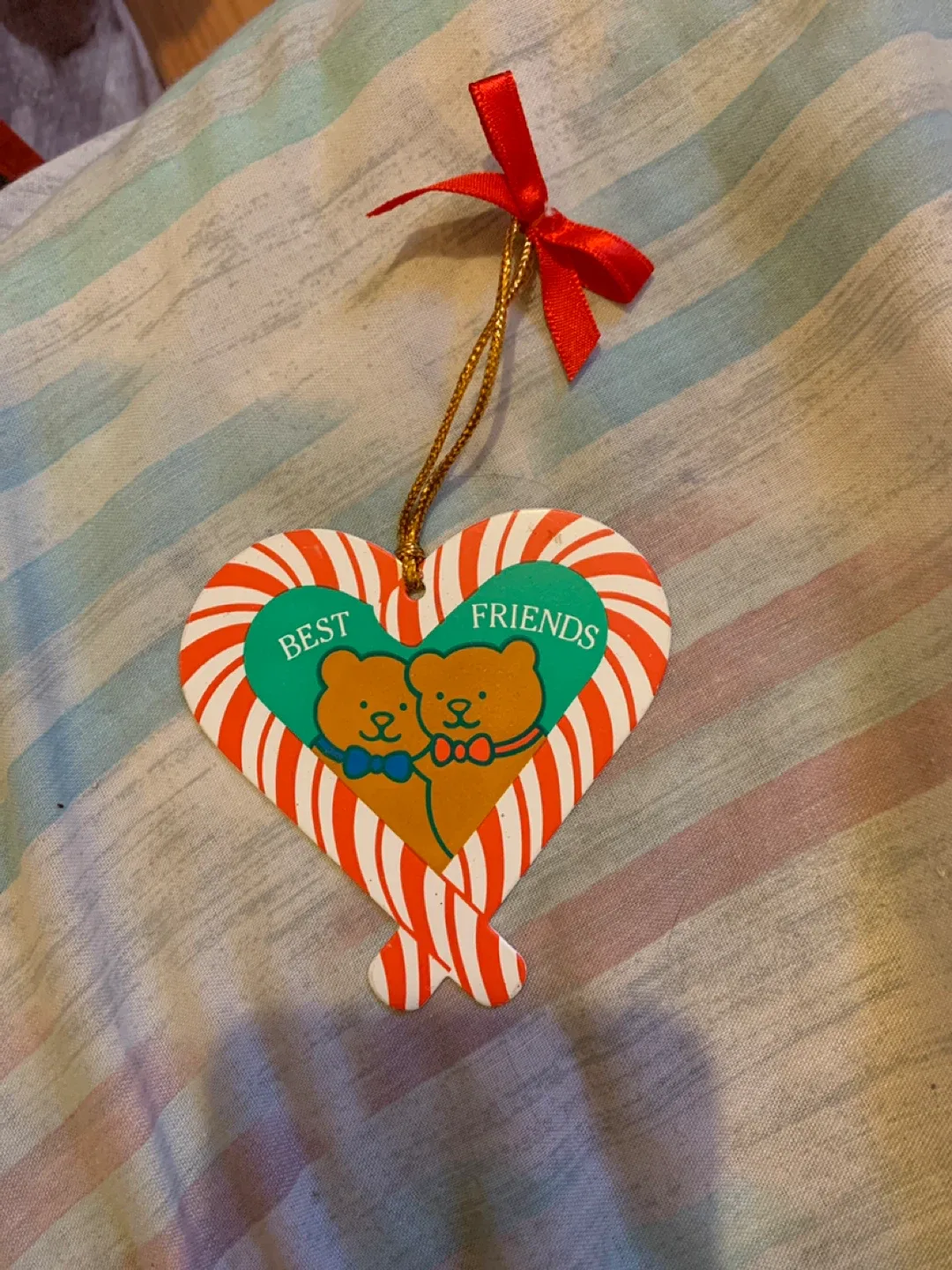 Best Friends Heart Ornament