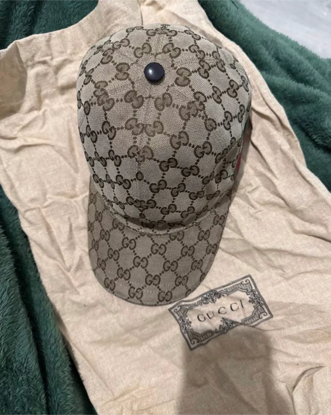 Gucci Monogram Baseball Cap