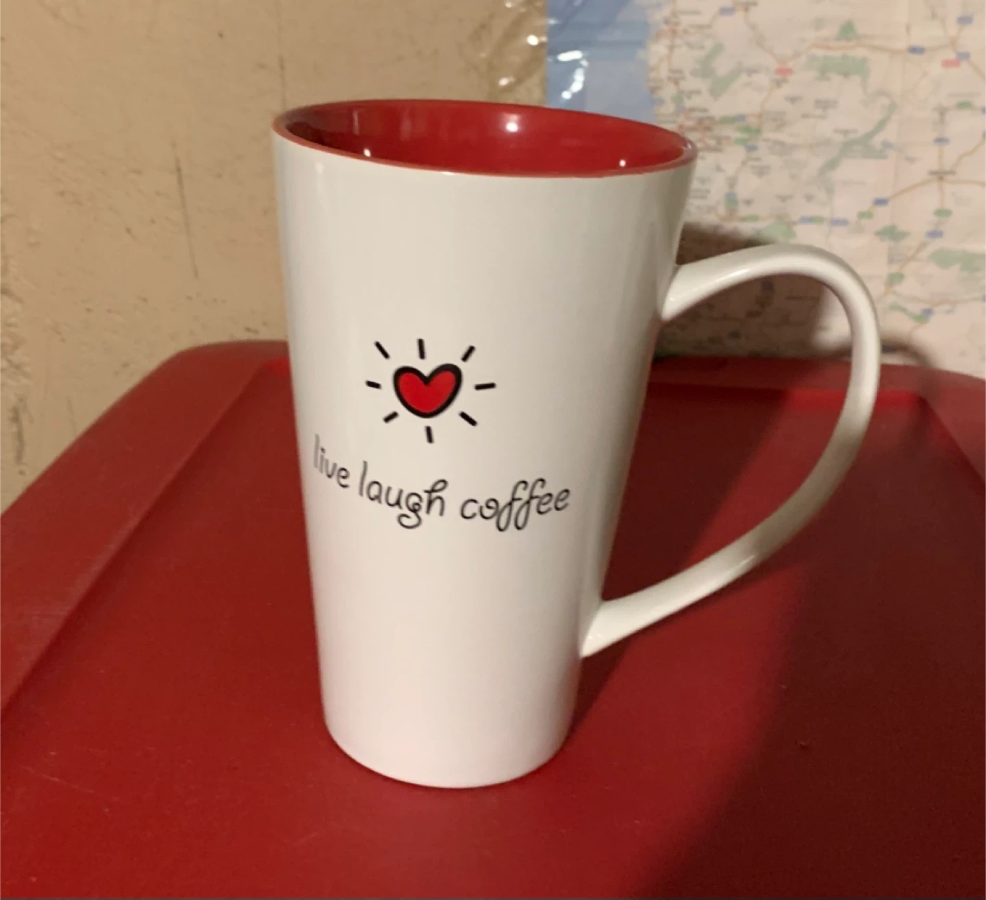♻️ Live Laugh Coffee Mug>#4Cleanout”