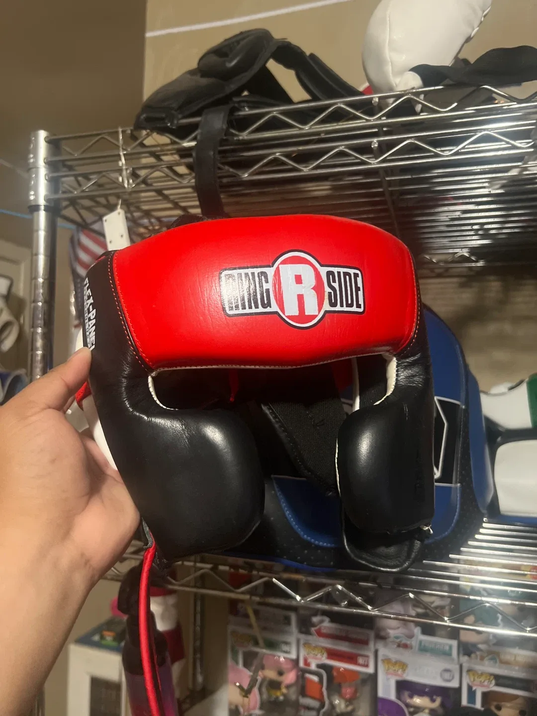 Ringside Boxing Headgear - Red/White