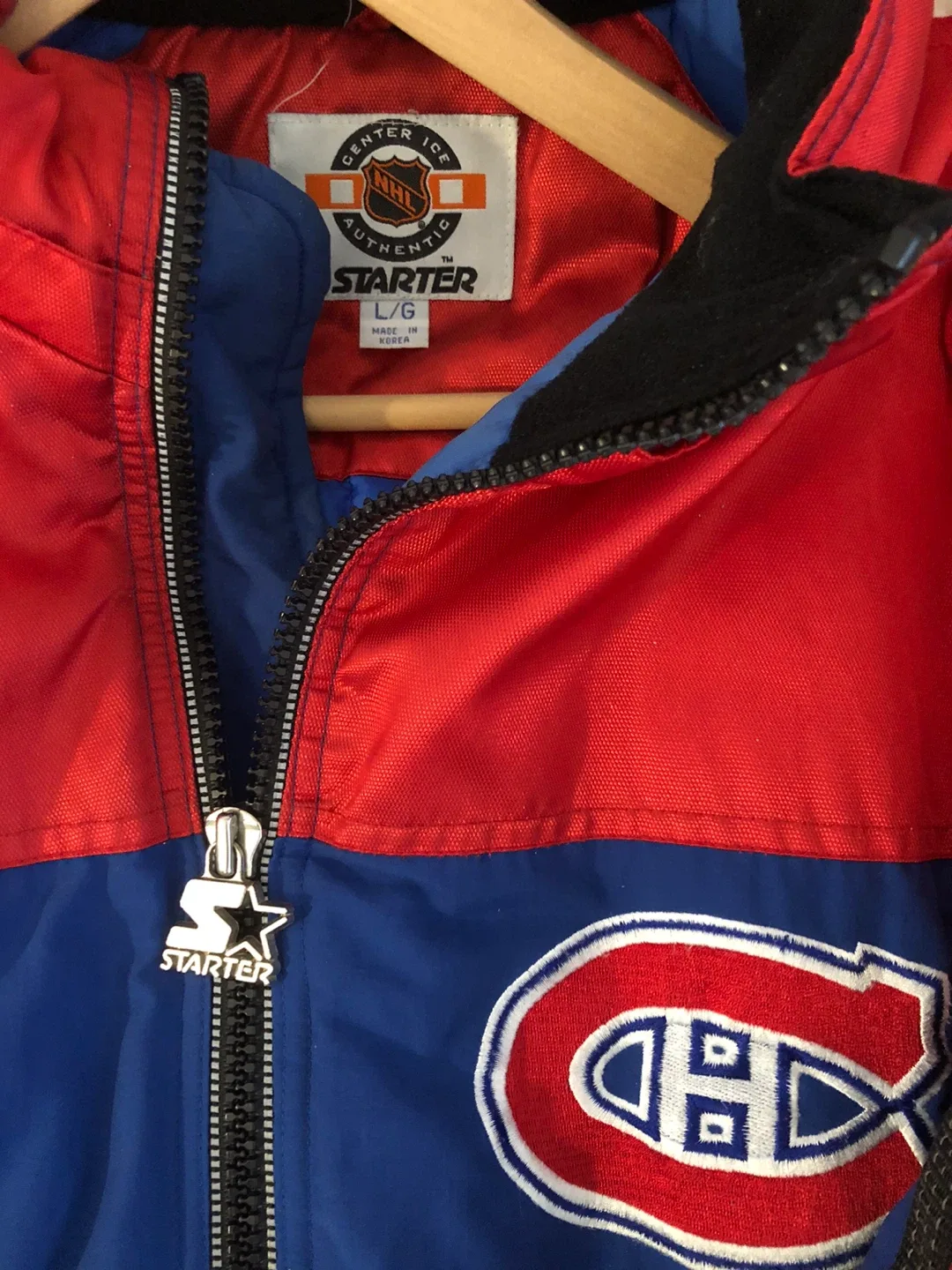 Montreal Canadiens NHL Jacket - Size L/G - #cleanout image indicator(3)