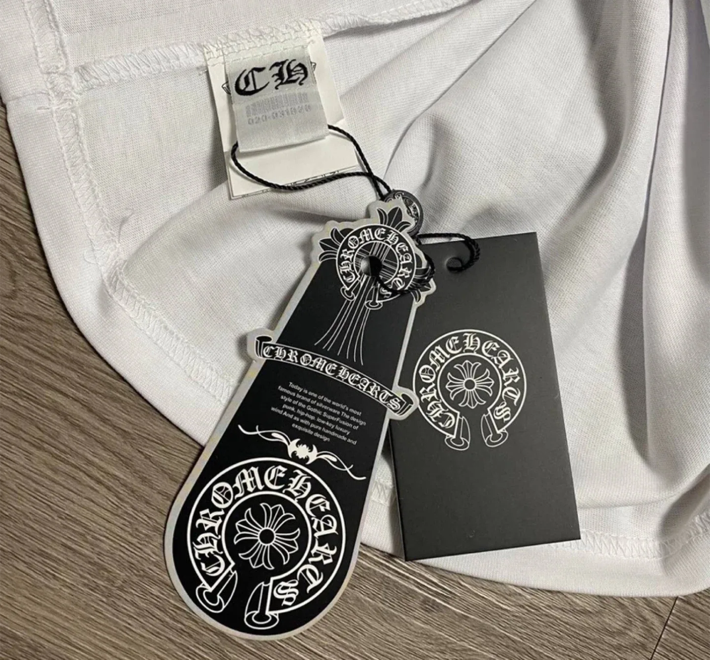 Chrome Hearts Long Sleeve Baseball Tee Grey/White - All Sizes image indicator(7)