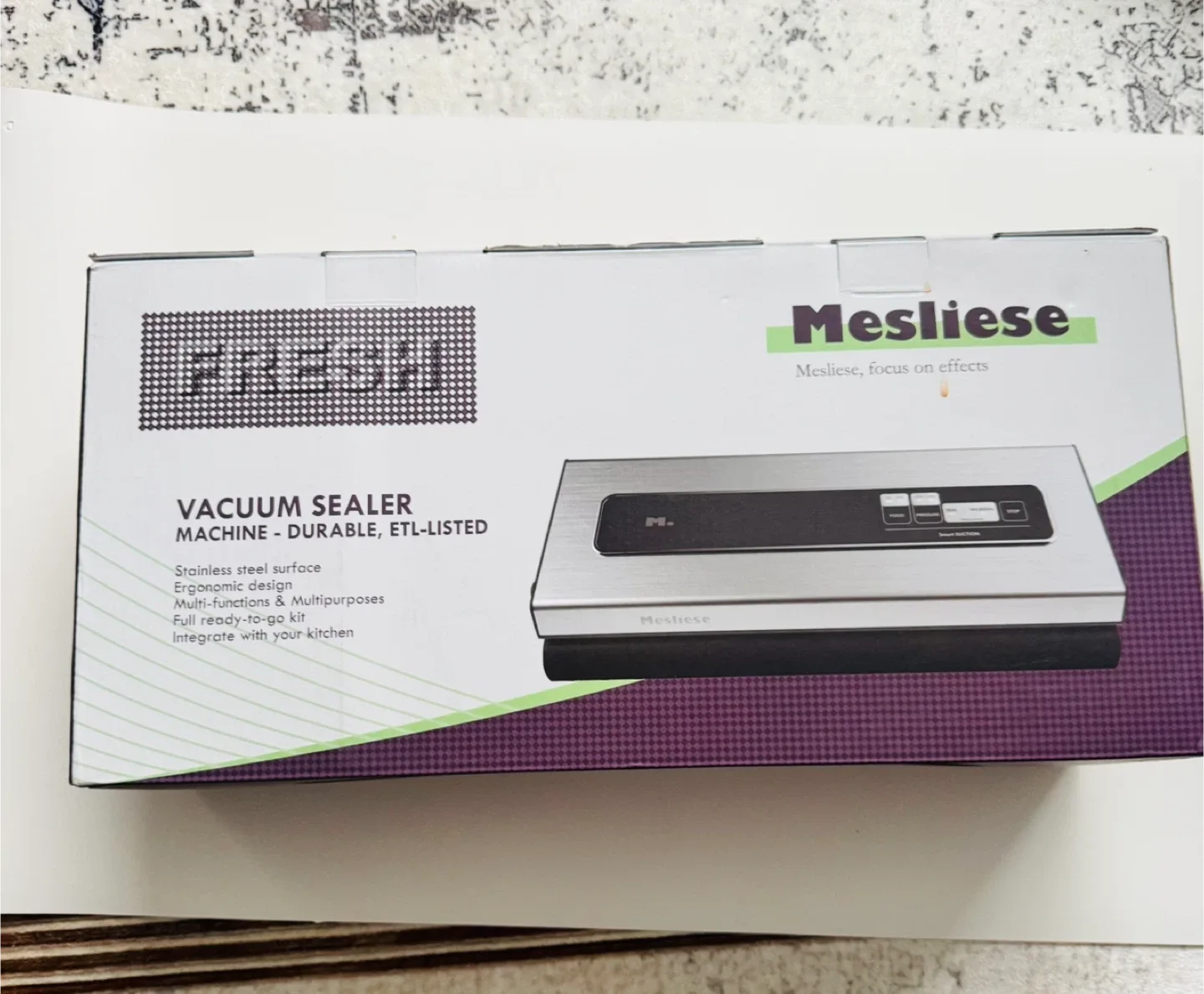 New Mesliese Vacuum Sealer Machine