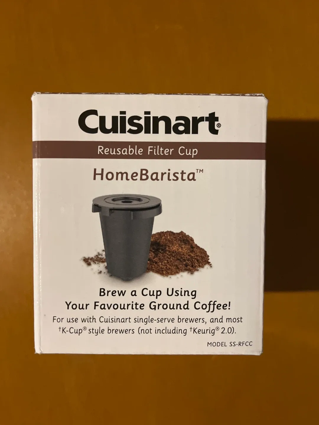 #Cleanout Cuisinart Reusable Filter Cup - Home Barista