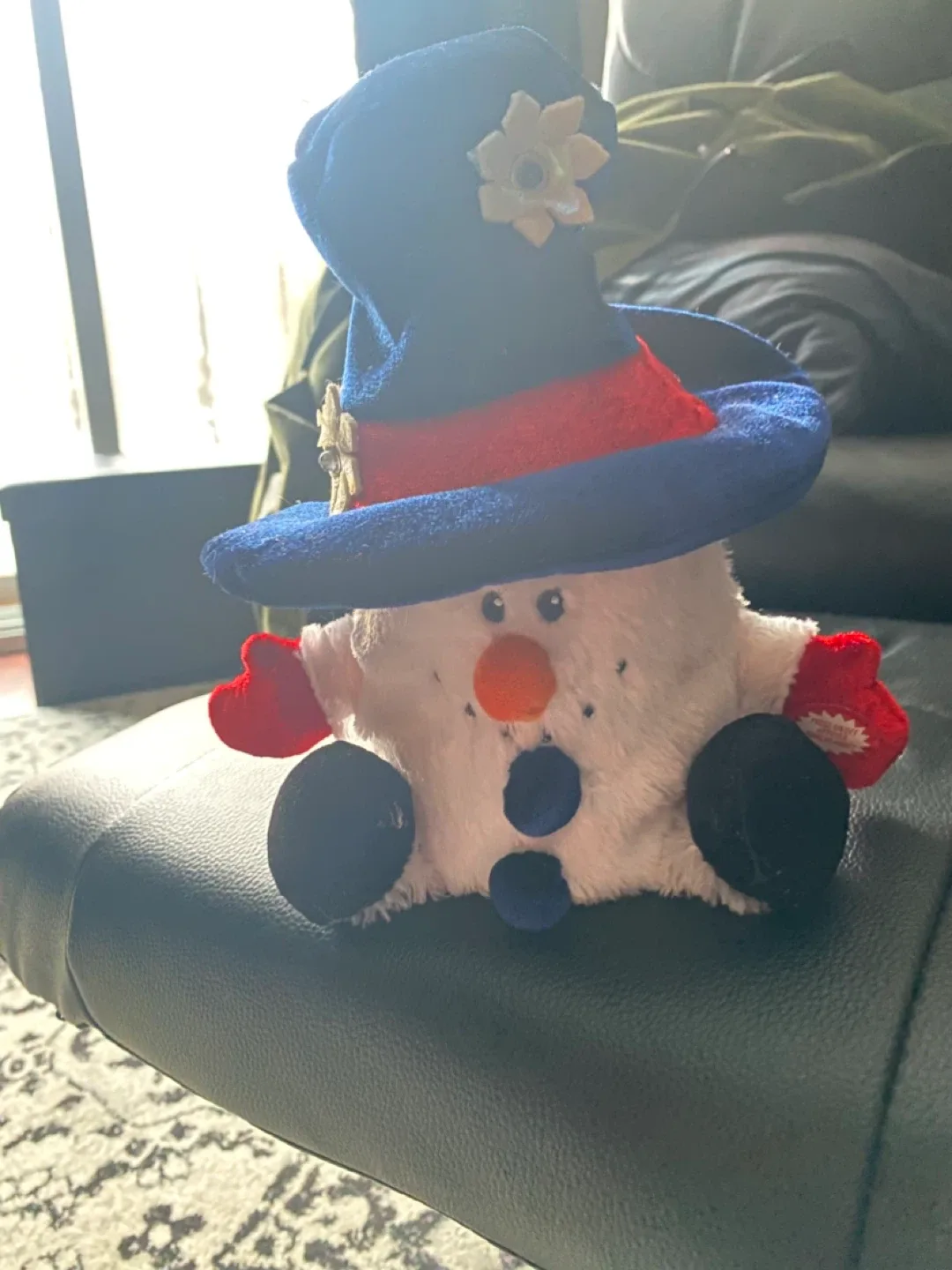 Plush Snowman with Blue Hat image indicator(3)