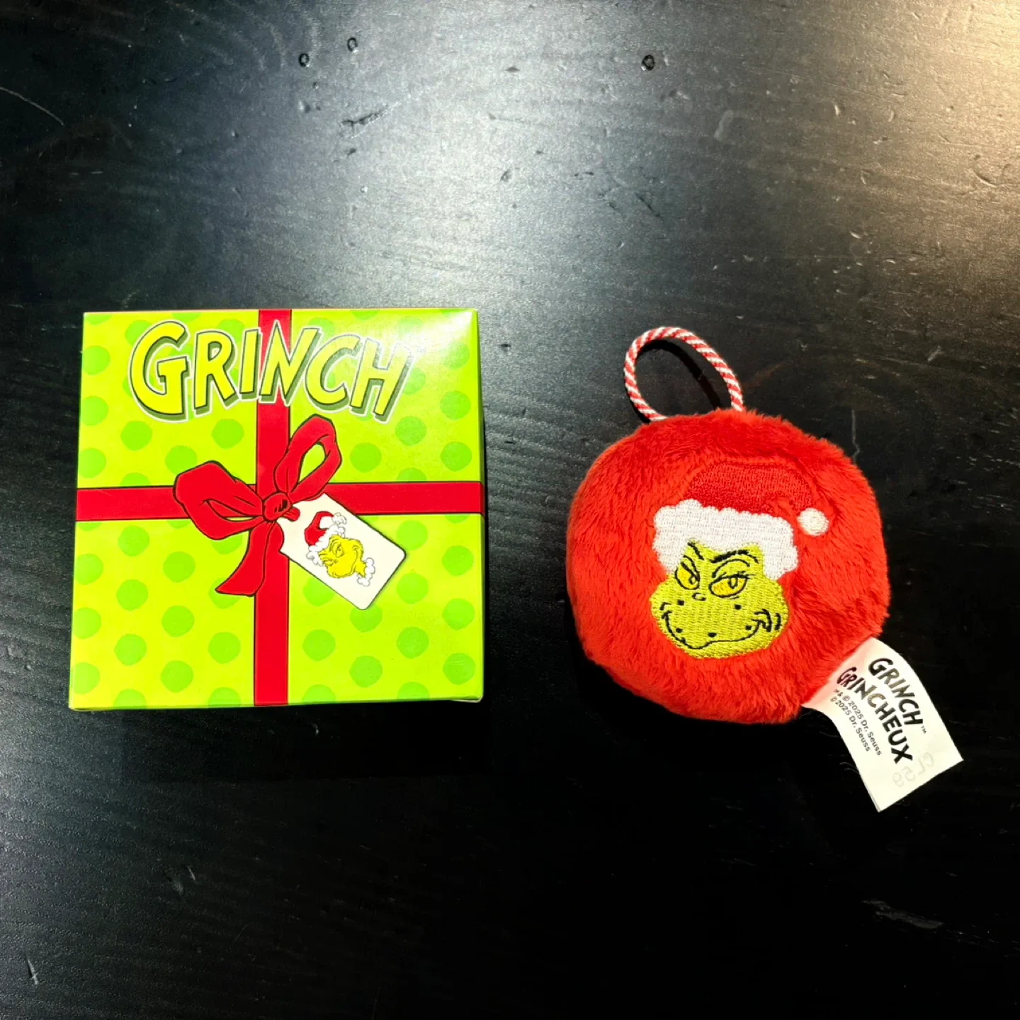 New Grinch Ornament with Box